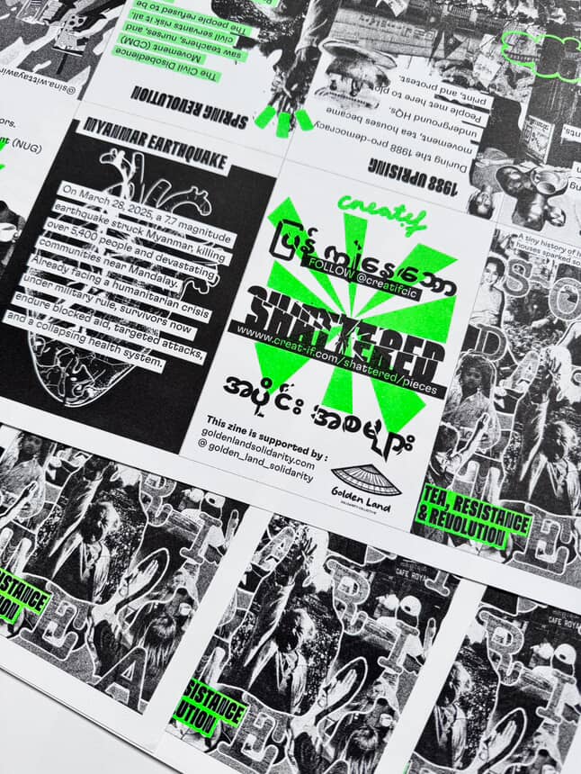 SolidariTEA Zine (Risograph) - Image 2