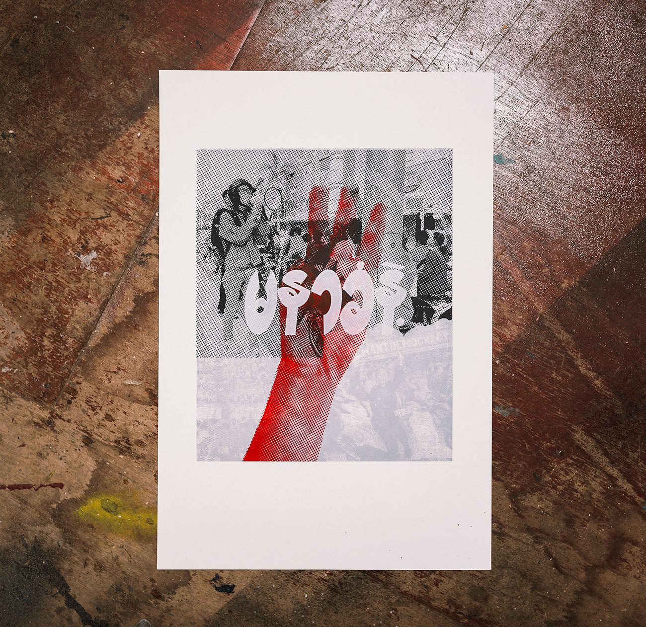 print on wall opt